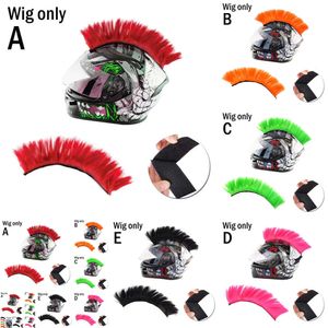 New New New Motorcycle Helmet Decoration European And American Style Wig Head Creative Knight Of Scomb Personality St T2y0