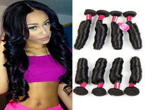 4 Bundles Brazilian Spring Curly Virgin Hair 10A Brazilian Hair Weave Bundles Totally 400g Aunty Funmi Bouncy Curl Hair Natural Co8853001