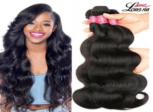 Raw Indian Body Wave Hair Bundles 3 PiecesLot Wet And Wavy Human Hair Bundles Malaysian Brazilian Body Wave Virgin Hair7803244