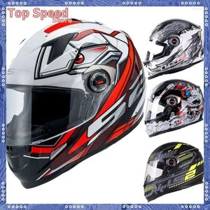 Motorcycle Helmets Ls2 Full Face Helmet Men Women Motocross High-strength ABS Shell ECE Approved Accessories