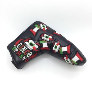 Nova capa para taco de golfe de alta qualidade Cinco de Mayo para tour Novetly Golf Putter Headcover3188894