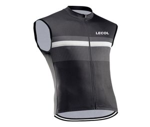 Lecol Cycling Jersey Giyim Bisiklet Bisiklet Yokuş aşağı Nefes Alabaç Hızlı Kuru Gömlek Erkekler Silah 2021 Pro Takım Yaz Tops Vest7556788