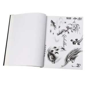 Erklärungen Jimking Tattoo Buch Tattoo Accessoires Körperkunst Muster klares Linien Design Vorlage geschnitztes Tattoos Manuskriptbuch
