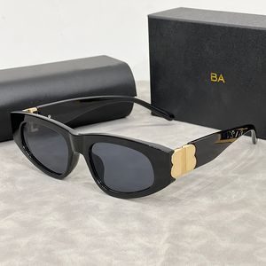 designer sunglasses for women men luxury Double-B goggle beach sun glasses polarized uv protectio retro narrow square frame colors adumbral with box