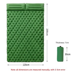 Mat Camping Pad sleep Materace powietrzne Matenty Outdoor Meble Meble Ultralight Poduszka Poduszka Trekking z poduszką