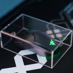 Keyboard komputerowy pokrywę kurzu myszy przezroczystą osłonę akrylową