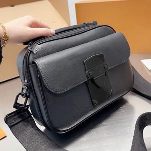 2024 Kobiety projektantki S Lock Sling ramię g M45807 Bag w torbie wytłaczania posłańca projektant portrety