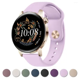 Watch Bands Silicone Band for Huawei GT 3 42mm 46mm/gt Runner/gt 2 pro/gt pro 22mm 20mmストラップウォッチバン
