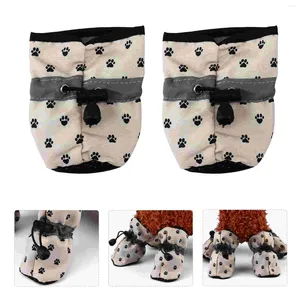 Dog Apparel 4 Pcs Soft Soled Waterproof Shoes Protectors Pet Puppy Booties Boots For Dogs Supplies