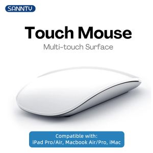 Myszy Bluetooth bezprzewodowe ładowce myszy Multi Arc Touch Ultrathin Magic Mouse dla Apple MacBook Air Pro Tablet iPad Asus