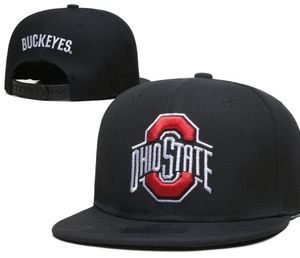 2024 All Team Fan's USA College Baseball Verstellbarer Hut der Ohio State Buckeyes On Field Mix Bestellgröße Geschlossen Flat Bill Base Ball Snapback Caps Bone Chapeau