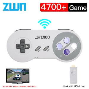 Consoles SF900 Video Game Console For Super Nintendo SNES NES Built in 1500 Game HDMICompatible Game Stick TV Player Wireless Controller