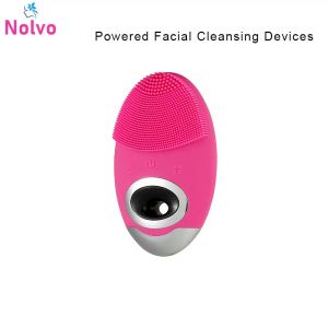 Instrumento 12000 Tempo/min Electric Ultrassonic Vibration Facial Cleansing Removedor de escova Antia Era Racia de arrepio Silicone Face Brush