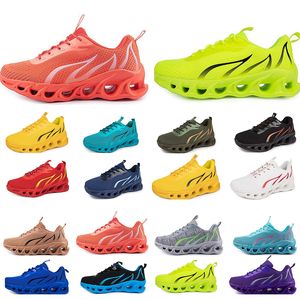 GAI spring men shoes Running flat Shoes soft sole fashion bule grey New models fashion Color blocking sports big size a108