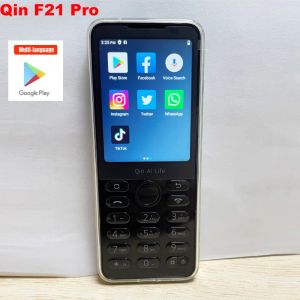 Steuern Sie Global Qin F21 Pro Smart-Touchscreen-Telefon 2,8 Zoll 3 GB + 32 GB / 4 GB 64 GB Bluetooth 5.0 Google Play Store-Smartphones