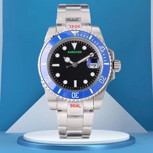 Stainless Steel Design High Quality Watches Vintage Luxury Wristwatch with box man watch 41mm mechanical 2813 automatic ceramic bezel sapphire watche movement