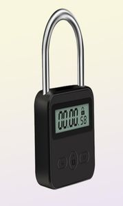 Lock USB LCD Display Metal Micro Electronic Rechargeable Timer Time Out MultiFunction Heavy Duty 2207255146332