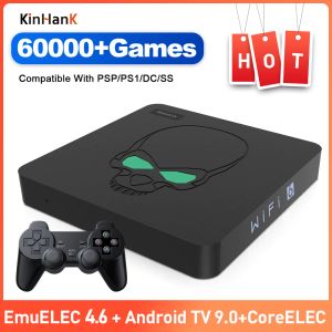 コンソールBEELINK SUPER CONSOLEL X KING RETRO VIDEO GAME CONSOLE 60000+ MAMA/ARCADE/DC/SS WIFI 6 AMLOGIC S922Xゲームプレーヤー