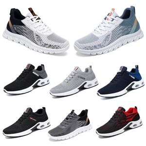 Autumn Men Women Shoes Running Shoes Soft Sole Fashion White Red Models Fashion Color Sneakers Leisure Antiskid Big Size 39-45 GAI