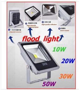 Holofote led de alta potência, 10w, 20w, 30w, 50w, à prova d'água, ip 66, ultrafino, luz de inundação, 110v, 220v, branco, vermelho, verde, azul fff9262458