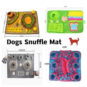 Toys Dogs Snuffle mat Mat pies trening koc nos do nosek zabawki spowalniające karmienie mata inteligencji interaktywne zabawki bezpłatna wysyłka