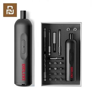 Youpin DELIXI Electric Screwdriver Household Rechargeable Screw Driver Set Multifunctional Electric Screwdrivers Repair Tools 240219
