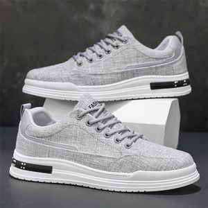 Män kvinnor löparskor komfort mesh anti-halk svart vit grå röd gröna skor herrar kvinnor tränare sport platt sneakers storlek 36-44 gai