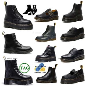 Stivali firmati Dr Donna Uomo Martenes Stivaletti alla caviglia Mini piattaforma Doc Stivaletti Stivaletti da neve invernali in pelle gialli bassi OG 1460 Fondo liscio Oxford Scarpe calde 4s