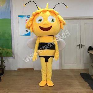2024 Halloween super słodka postać pszczoła Mascot Costume przyjęcie urodzinowe Anime Teme Fancy Dress Kostium