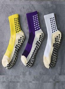 Sports Anti Slip Soccer Socks Cotton Football Mężczyźni w kalcynach tego samego typu co Trusox7016521