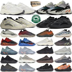 Z pudełkiem 700 V3 buty do biegania buty do biegania mężczyźni kobiety alpinistyczne buty sportowe biegacz czarny biały czerwony niebieski męski damski trener na zewnątrz rozmiar 36-48