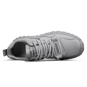 Running Shoes Men Women Athletic Comfort Breathable Grey Black Khaki Shoes Mens Women Trainers Sports Sneakers GAI