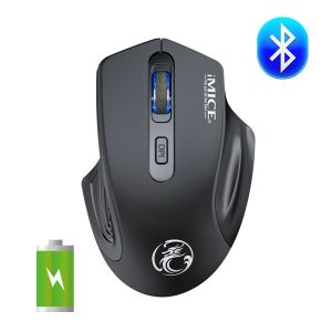 Mäuse Drahtlose Maus Drahtlose Bluetooth Maus Gamer Wiederaufladbare Gaming Maus Stille Ergonomische Mause USB Computer Mäuse Für PC Laptop