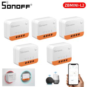 SONOFF SONOFF ZBMINI L2 SWITCH SWITCH SMART HOMENE sem fio Module Switch Sem fio Neutro Necessário Ewelink Controle de aplicativos