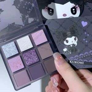 Cień Pinkbear 9 Kolor Mat Glitter Ckseshadow Paleta z miękkim czystym odcieniami konturu Wodoodporna długotrwała koreańska makijaż oka