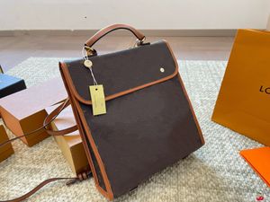 Luxus-Taschen, Damen-Rucksack, brauner Brief, modische Taschen, Rucksäcke, große Kapazität, Schultaschen, Marken-Herren-Reisetasche, Designer-Marken-Schultaschen, Outdoor-Freizeittaschen, Tragetaschen