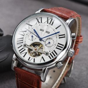 Nuovi numeri romani a palloncino B Orologi da uomo Lunetta in ceramica Orologio classico da carro armato di lusso Movimento meccanico automatico Orologio da polso di design