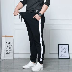 Sweatpants Spring Men's Casual Pants Super Loose Sweatpants Men Joggers Side Stripe Cotton Trousers Tracksuit Bottoms Harem Track Pants