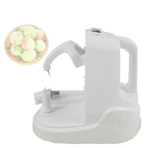 Descascador elétrico de batata rotativo automático, cortador de frutas e legumes, descascador elétrico de aço inoxidável para frutas e legumes