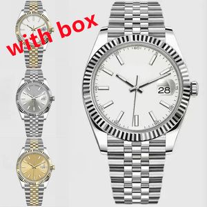 Mens Watch 41/36mm Automatic 31mm/28mm Quartz Watches With box Waterproof Wristwatches Luxury Limited Couple Gold Watch Stainless Steel Watch Limited XB03 B4