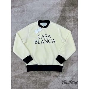 Casablanc Sweatshirt Designer Sweatshirts Casa Tennis Club Heavy Casual Pullover Jumper tröja Casablanc Hoodies Casablanc T Shirt 2327