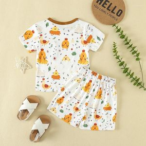 Clothing Sets Toddler Baby Boys Summer Outfits Short Sleeve T-Shirt And Casual Shorts Infants 2 Piece Clothes Set