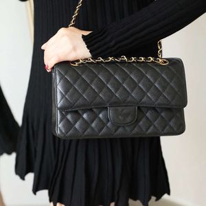 TOP 1 1 Designer bag Flap Bag 25cm genuine leather shoulder bag woman crossbody bag With box C001