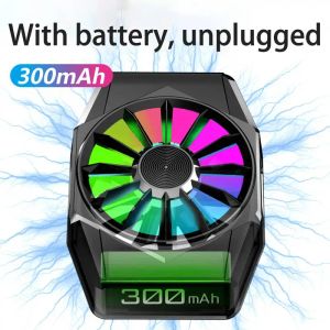Coolers X11 Phone Cooler Cooling Fan Radiator Gaming Mobile Gamepad Cooler Fan USB Charging Magnetic Radiator for iPhone Samsung