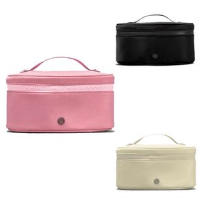 2024 Designer Oval Access top handle cosmetic bag Luxury lululemens womens handbag makeup Clutch Bags fashion make up pouch Totes Cross Body mens Shoulder 4431ess