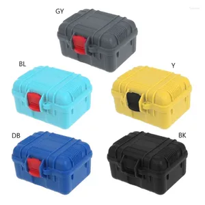 Watch Boxes 652F 1 Slot Protectors Shockproof Case Storage Waterproof Organizer ABS Material For