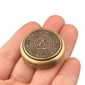 Zen Buddha Fidget Spinner для взрослых Металл EDC Непоседа Игрушки СДВГ Ручной Spinner Антистресс Тревога Снятие стресса Настольные забавные игрушки 240228