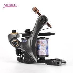 Guns Professional Wire Cutting 10 Wraps Coil Tattoo Machine Shader Shading Maquina De Tatuagem 12 Wraps Tatto Gun Tattoo Supplies