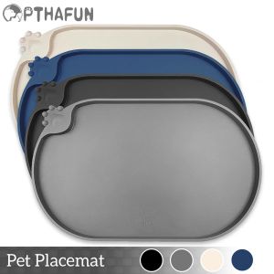 Karmienie PET Placemat Mat Dog Food Mat Cat Bowl Pad Silikon Szczeniak Wodoodporna mata karmienia