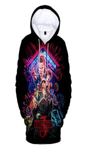 Stranger Thing Hoodie 3D Movie Long Sleeve Pullovers Män kvinnors överdimensionerade hoodie Classic Boy Girls Sweatshirts 2208221201172